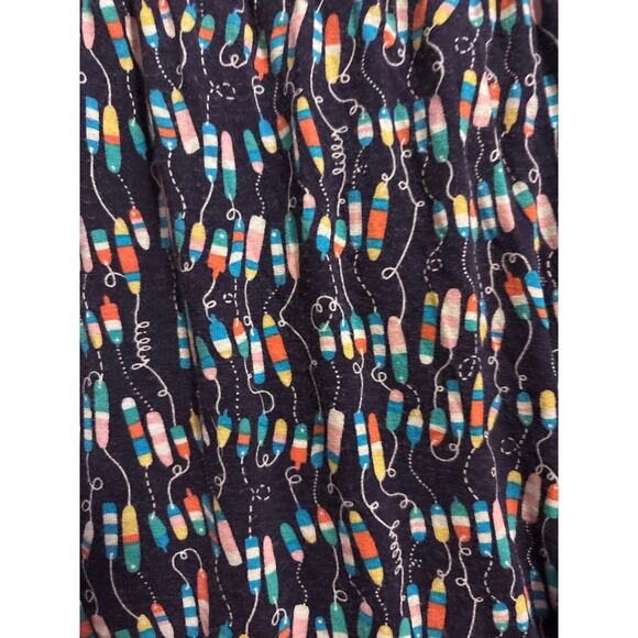 Lilly Pulitzer Navy Oh Buoy Strapless Ruffle Jersey Stretch Dress! Medium - Picture 3 of 5